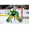 PRE-ORDER: Filip Gustavsson Autographed Minnesota Wild Action 8x10 Photo Autographs FanHQ Retro Jersey Autograph Only