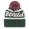 Minnesota Wild '47 Brand Green Spirited Cuff Knit w/ Pom