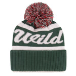 Minnesota Wild '47 Brand Green Spirited Cuff Knit w/ Pom