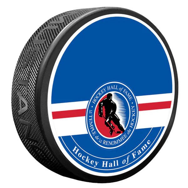 PRE-ORDER: Natalie Darwitz Autographed Hockey Hall of Fame Logo Puck Autographs FanHQ   