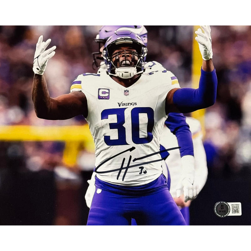 C.J. Ham Autographed Minnesota Vikings 8x10 Photo Autographs FanHQ