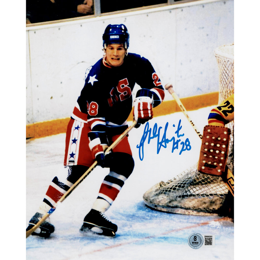 John Harrington Autographed 1980 Team USA 8x10 Photo Autographs FanHQ