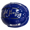 John Harrington Autographed Royal Blue Mini Helmet Autographs FanHQ