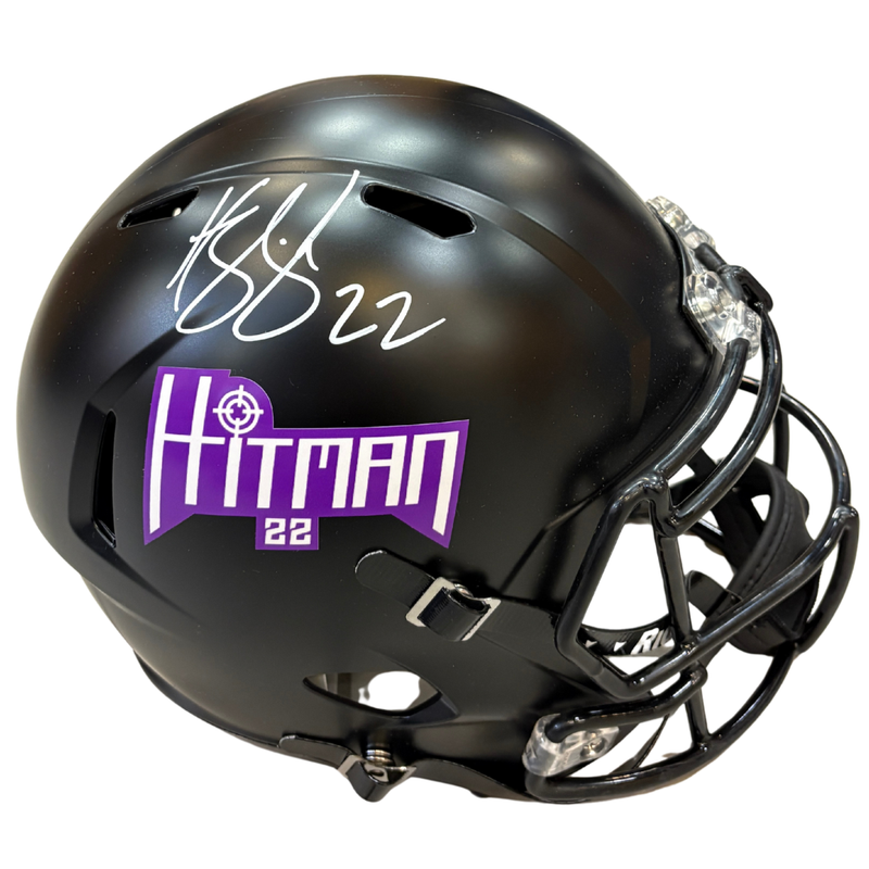 Harrison Smith Autographed Fan HQ Exclusive Hitman Full-Size Replica Helmet