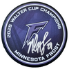 Nicole Hensley Autographed Minnesota Frost Walter Cup Champions Two-Sided Logo Puck Autographs FanHQ