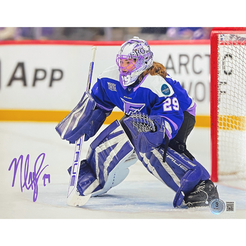 Nicole Hensley Autographed Minnesota Frost 8x10 Photo Autographs FanHQ