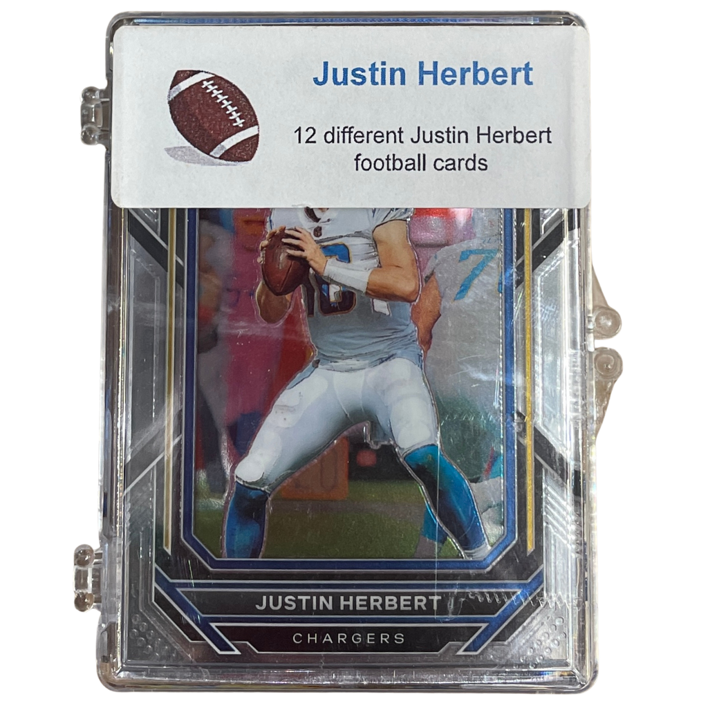 Justin Herbert Player Card Case Trading Cards Fan HQ