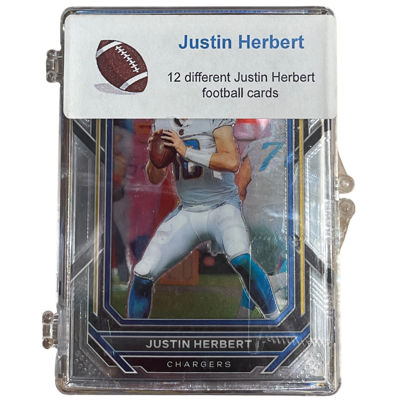 Justin Herbert Player Card Case Trading Cards Fan HQ