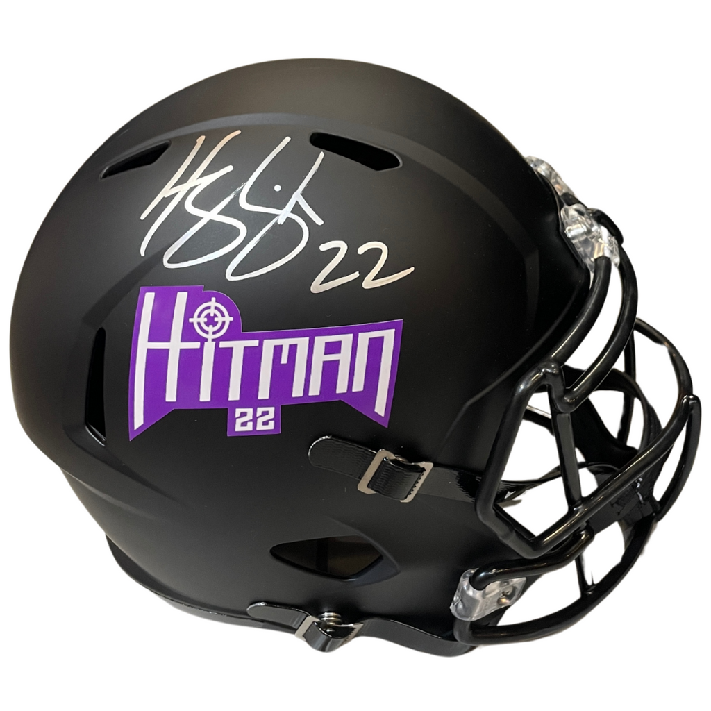 Harrison Smith Autographed Fan HQ Exclusive Hitman Full-Size Replica Helmet Autographs FanHQ