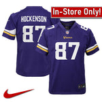 AVAILABLE IN-STORE ONLY! T.J. Hockenson Youth Minnesota Vikings Purple Nike Game Jersey Jersey Nike   