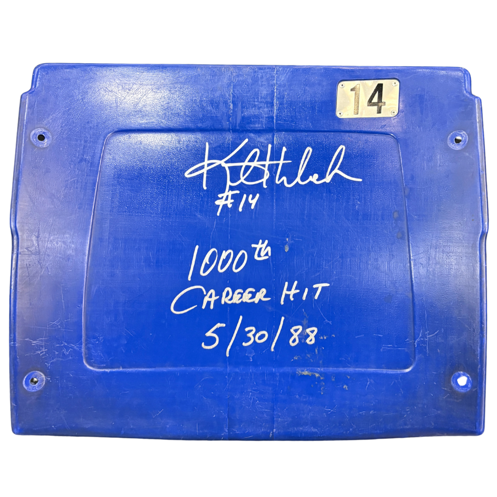 Kent Hrbek Signed & Inscribed Metrodome #14 Seat Back (Choose From List) Autographs Fan HQ