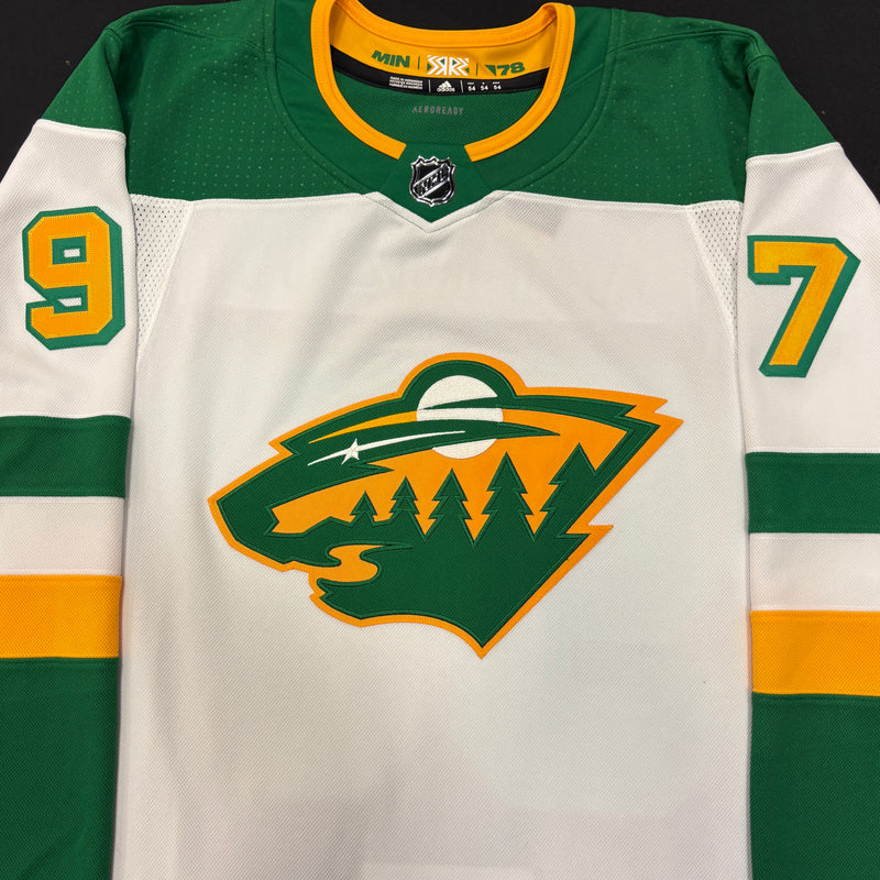 Kirill Kaprizov Autographed adidas Authentic Minnesota Wild