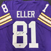 Carl Eller Autographed Purple Pro-Style Jersey