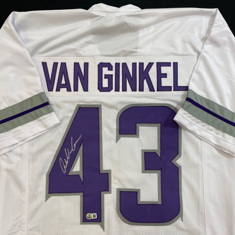 Andrew Van Ginkel Autographed White Alternate Pro-Style Jersey Autographs FanHQ