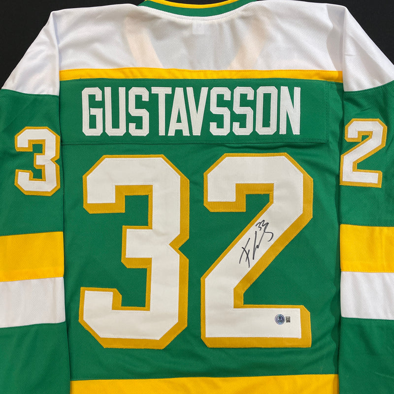 Filip Gustavsson Autographed Pro-Style Jersey Autographs FanHQ