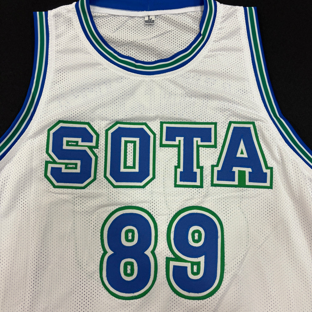Christian Laettner Autographed Minnesota 89 Pro-Style Jersey Autographs Fan HQ
