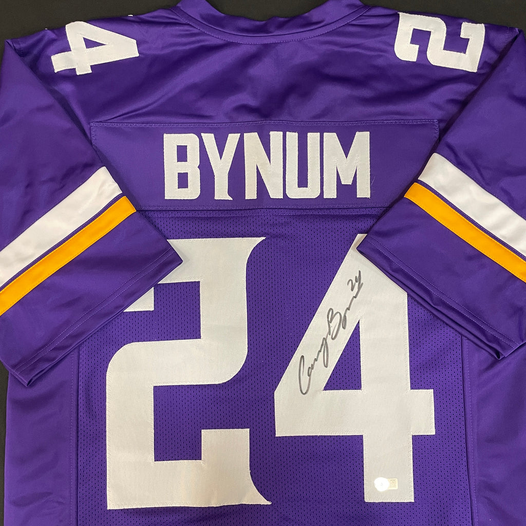 Cam Bynum Autographed Purple Pro-Style Jersey Autographs FanHQ   