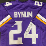 Cam Bynum Autographed Purple Pro-Style Jersey