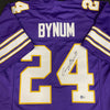Cam Bynum Autographed Throwback Purple Pro-Style Jersey