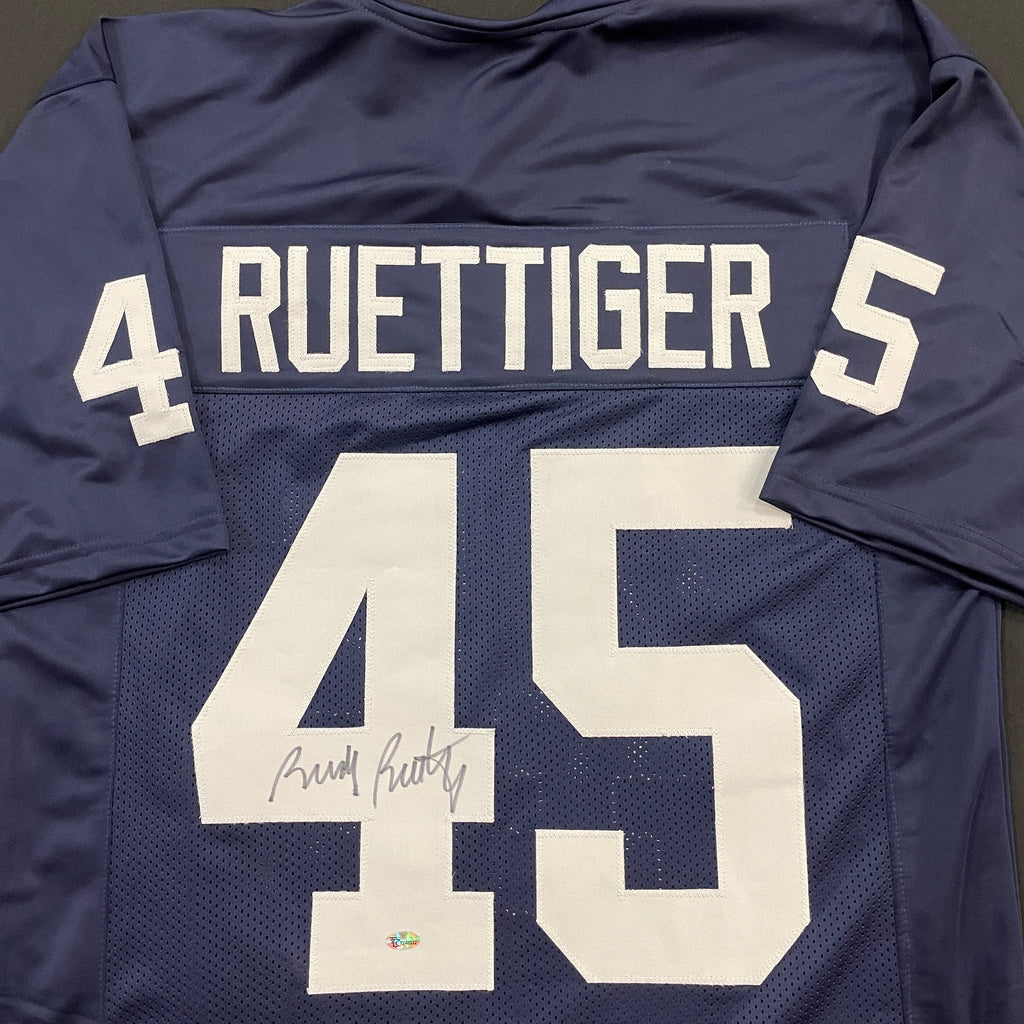 Rudy Ruettiger Autographed Jersey Autographs FanHQ