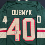 Devan Dubnyk Autographed Pro-Style Jersey Autographs FanHQ