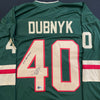 Devan Dubnyk Autographed Pro-Style Jersey w/ 2015 Masterton Inscription Autographs FanHQ