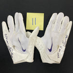Ivan Pace Jr. Game Used Gloves and Spikes