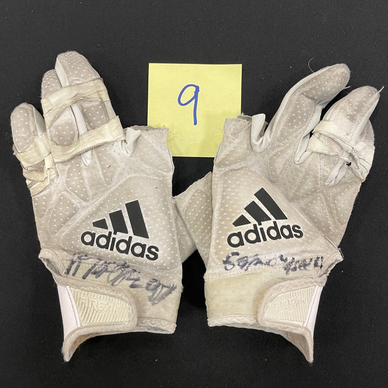 Harrison Phillips Game Used Gloves and Spikes