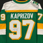 Kirill Kaprizov Autographed Minnesota Wild Green Alternate Fanatics Breakaway Replica Jersey Autographs FanHQ
