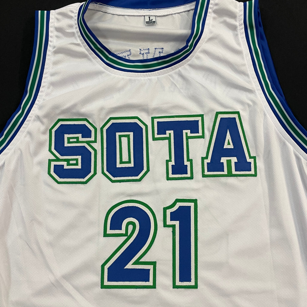 Kevin Garnett Autographed Pro-Style Jersey Autographs Fan HQ