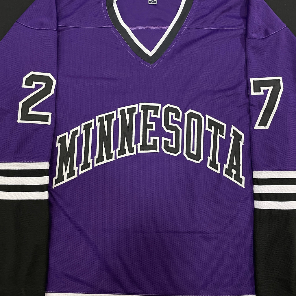 Taylor Heise Autographed Purple Pro-Style Jersey