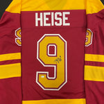 Taylor Heise Autographed Maroon College-Style Jersey Autographs FanHQ   