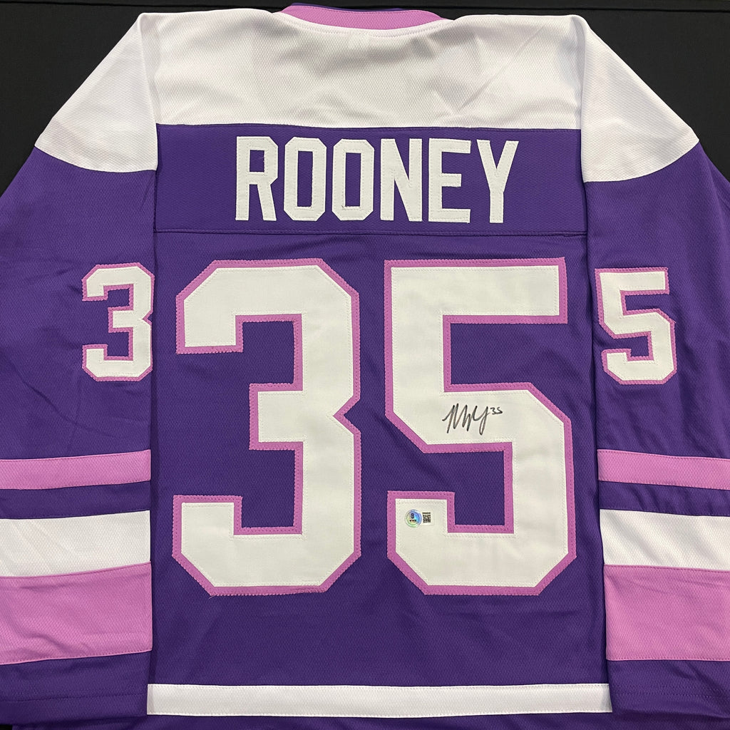 Maddie Rooney Autographed Purple Pro-Style Jersey Autographs Fan HQ