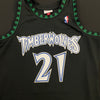 Kevin Garnett Autographed Black Minnesota Timberwolves Mitchell & Ness Jersey w/ 04 MVP Inscription Autographs FanHQ