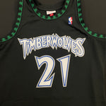 Kevin Garnett Autographed Black Minnesota Timberwolves Mitchell & Ness Jersey w/ 04 MVP Inscription Autographs FanHQ