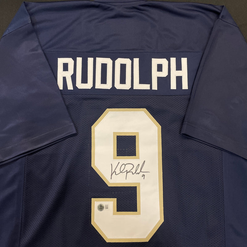 Kyle Rudolph Autographed College-Style Jersey