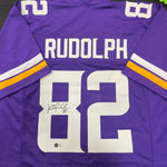 Kyle Rudolph Autographed Purple Pro-Style Jersey Autographs FanHQ   