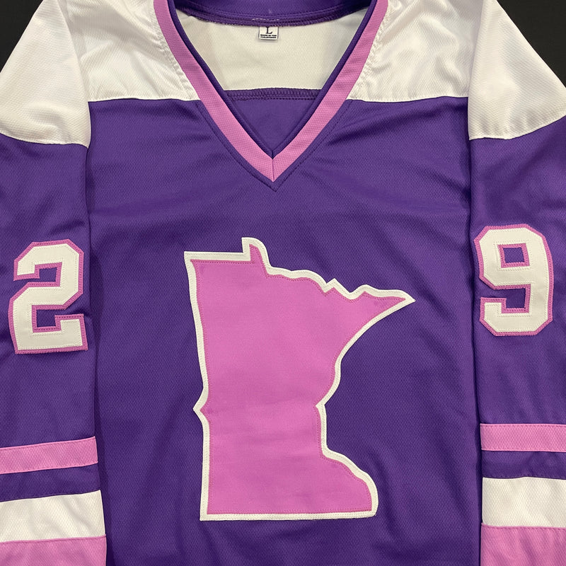 Nicole Hensley Autographed Purple Pro-Style Jersey Autographs FanHQ