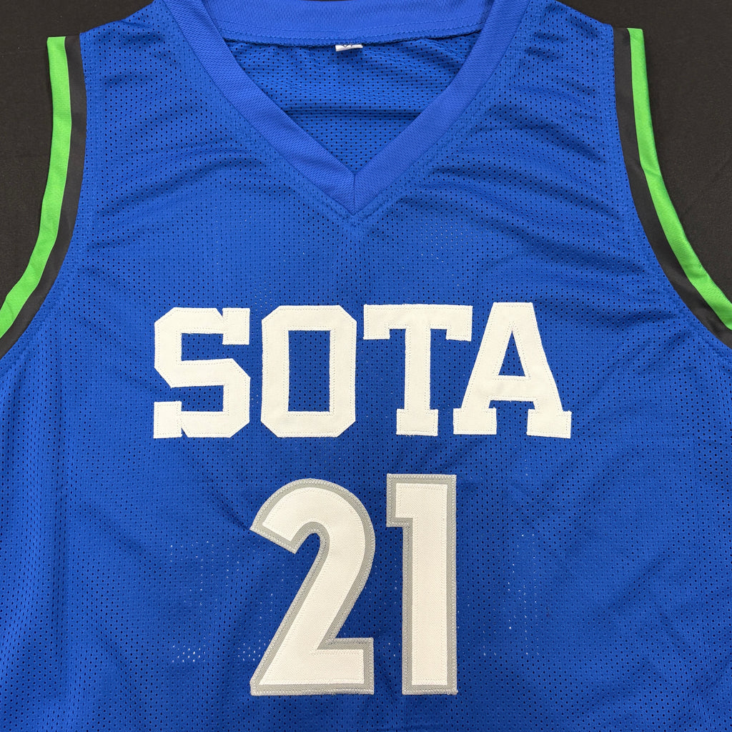 Kayla McBride Autographed Blue Pro-Style Jersey Autographs Fan HQ