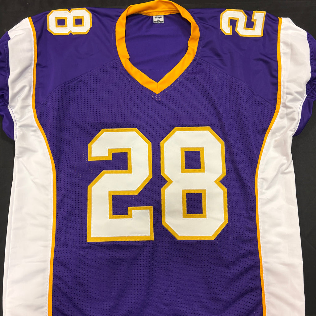Adrian Peterson Autographed Purple Pro-Style Jersey Autographs FanHQ