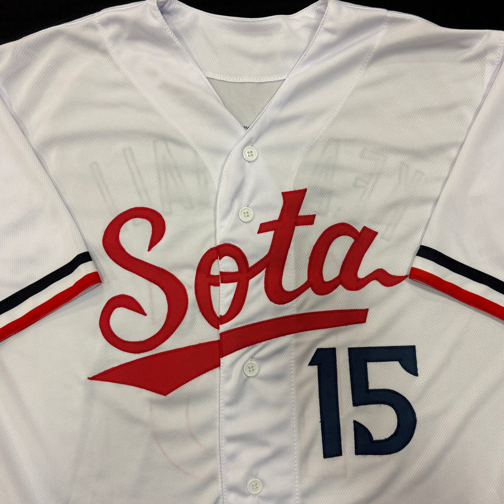 Luke Keaschall Autographed White Pro-Style Jersey Autographs Fan HQ