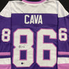 Michela Cava Autographed Pro-Style Jersey Autographs FanHQ