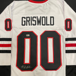 Chevy Chase Autographed Christmas Vacation Griswold Jersey Autographs FanHQ