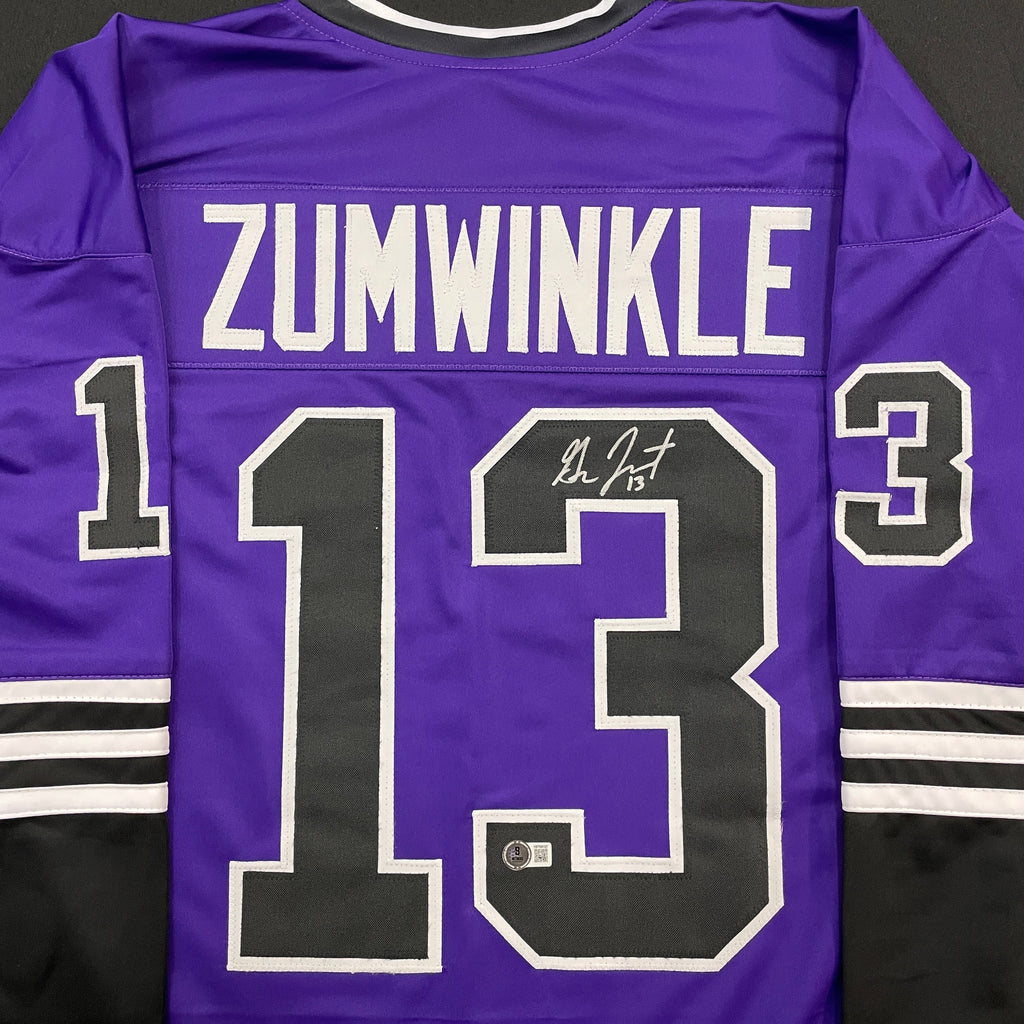 Grace Zumwinkle Autographed Purple Pro-Style Jersey Autographs FanHQ   