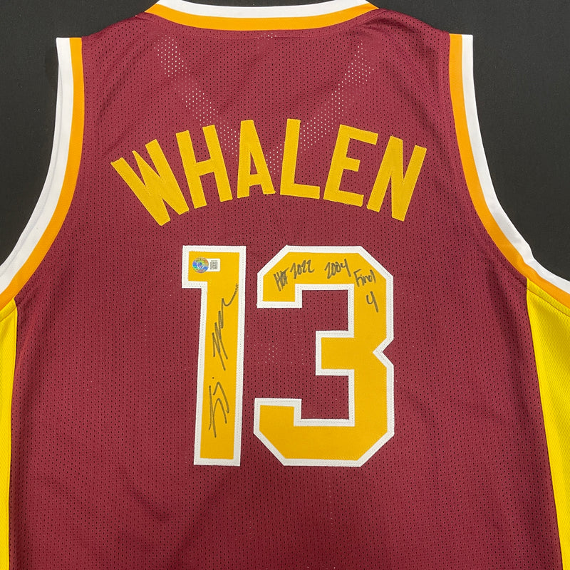 Lindsay Whalen Autographed Maroon College-Style Jersey w/ HOF 2022 & 2004 Final 4 Inscriptions Autographs FanHQ   