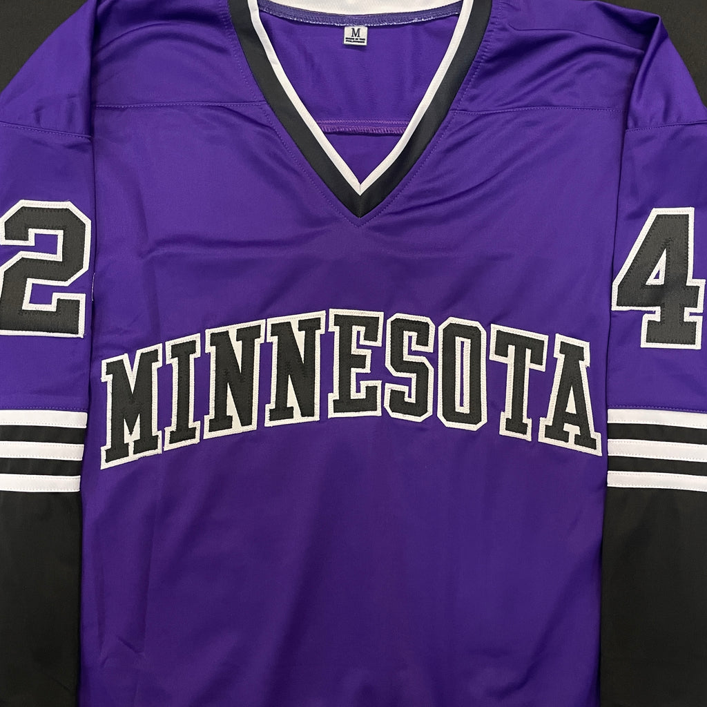 Taylor Heise, Maddie Rooney, Grace Zumwinkle, Denisa Krizova, and Natalie Darwitz Autographed Purple Pro-Style Jersey Autographs FanHQ   