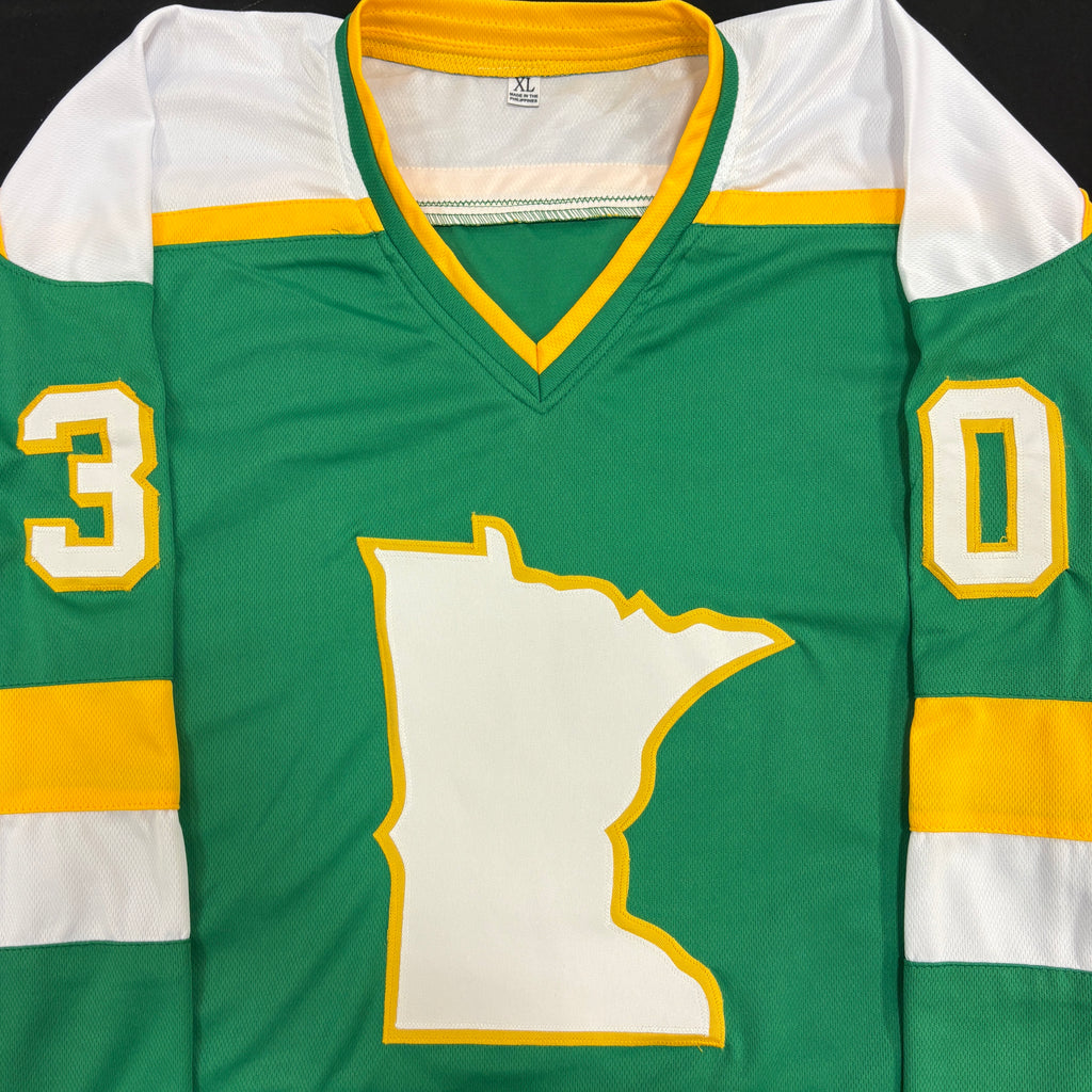 Jesper Wallstedt Autographed Wall Of St. Paul Alternate Pro-Style Jersey Autographs FanHQ
