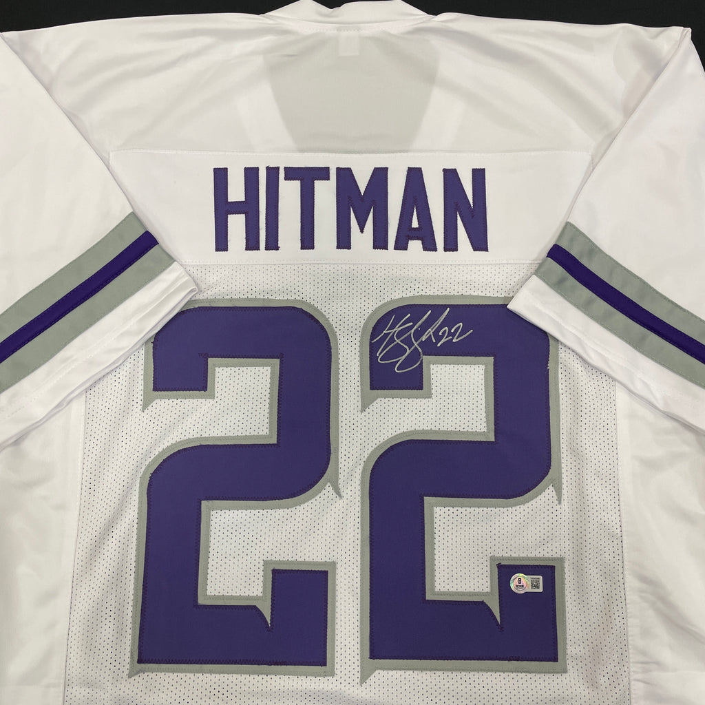 Harrison Smith Autographed Nickname White Alternate Pro-Style Hitman Jersey Autographs FanHQ   