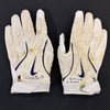 Cam Bynum Game Used Gloves and Arm Sleeves Autographs FanHQ Game Worn Gloves vs. Packers 9/29/24