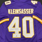 Jim Kleinsasser Autographed Purple Pro-Style Jersey